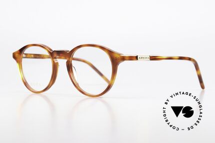 Gucci GG1160O Acetate Frame Panto Tortoise, timeless eyewear design for ladies & gentlemen, Made for Men and Women