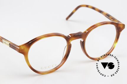 Gucci GG1160O Acetate Frame Panto Tortoise, unworn, including Gucci case & cleaning cloth, Made for Men and Women