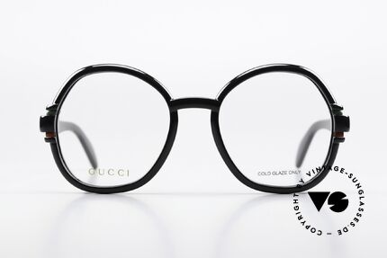 Gucci GG1069O Very Elegant Ladies Glasses, noble women's frame in the Gucci colors + black, Made for Women