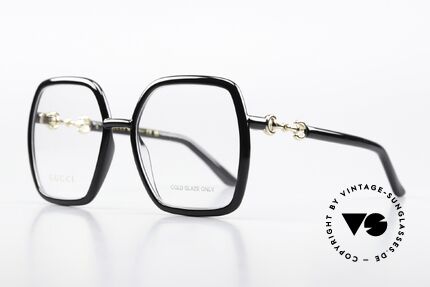 Gucci GG0890O Eyecatcher Ladies Glasses, with golden GUCCI stirrups as frame hinges, Made for Women
