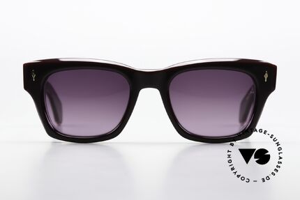 Jacques Marie Mage Dealan Aubergine Frame Coloring, a tribute to Bod Dylan and his sunglasses (1960's), Made for Men