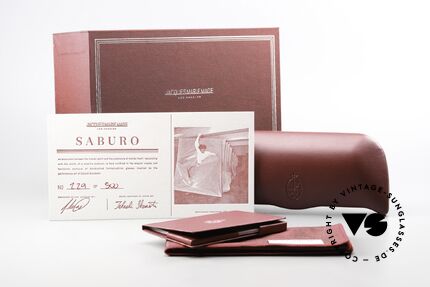 Jacques Marie Mage Saburo Striking Square Eyewear, Size: medium, Made for Men