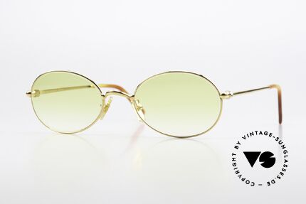 Cartier Saturne - L Oval 90's Luxury Sunglasses Details