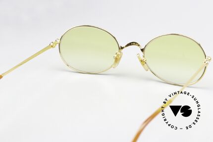 Cartier Saturne - L Oval 90's Luxury Sunglasses, NO RETRO eyewear; an old 90's original with Cartier box, Made for Men and Women