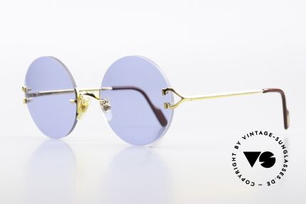 Cartier Madison 55 Customized 55mm Lenses, the new blue sun lenses have a 55mm diameter, Made for Men and Women