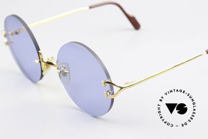 Cartier Madison 55 Customized 55mm Lenses, this makes the entire model 140mm wide (LARGE), Made for Men and Women