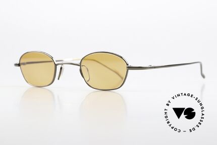 Christian Roth 14007 Ideal For High Prescriptions, bronze finish with orange sun lenses, UNISEX!, Made for Men and Women