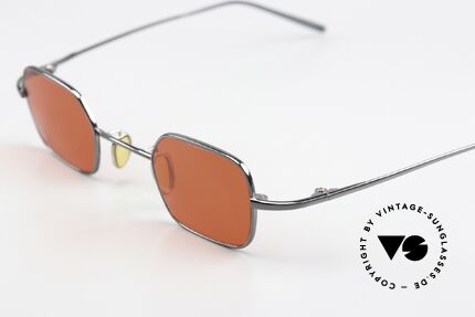 Christian Roth 14004 Titan Shades Blood Orange, sun lenses (100% UV) can be replaced if needed, Made for Men and Women