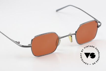 Christian Roth 14004 Titan Shades Blood Orange, (the small frame is ideal for high prescriptions), Made for Men and Women
