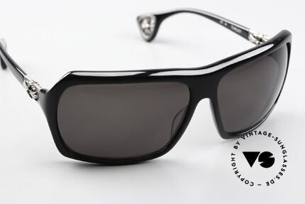 Chrome Hearts Thrust Biker Shades Sterling Silver, an unworn rarity with Sterling Silver applications, Made for Men and Women