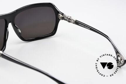 Chrome Hearts Thrust Biker Shades Sterling Silver, Size: small, Made for Men and Women