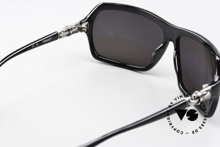 Chrome Hearts Thrust Biker Shades Sterling Silver, Size: small, Made for Men and Women