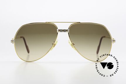 Cartier Vendome Santos - M Aviator Brown Gradient, Vendome = the most famous eyewear design by CARTIER, Made for Men and Women