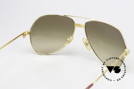 Cartier Vendome Santos - M Aviator Brown Gradient, 2. hand model, but in mint condition + orig. Cartier box, Made for Men and Women