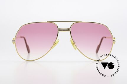 Cartier Vendome LC - M Aviator Shades Pink Gradient, mod. "Vendome" was launched in 1983 & made till 1997, Made for Men and Women