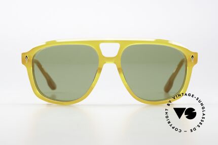Jacques Marie Mage Leonard Limited Edition In Honey, early 1980's inspired aviator or navigator shape, Made for Men