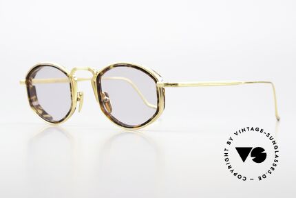 Jacques Marie Mage Aragon Poet Titan Sunglasses, color Abbey/Gold, in size 47-26, Strictly Limited!, Made for Men and Women