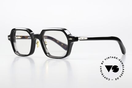 Jacques Marie Mage Holden Thick Acetate Eyeglasses, color: Noir, demo lens, limited edition, size 50/21, Made for Men and Women