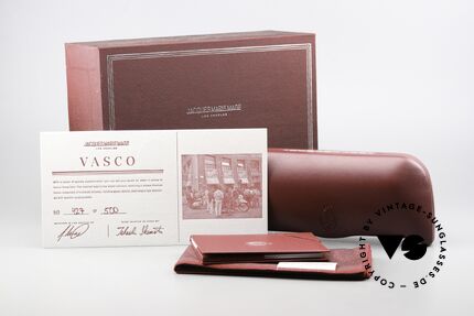 Jacques Marie Mage Vasco Square Luxury Shades Men, Size: large, Made for Men
