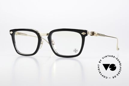 Chrome Hearts Overpoked Rockstar Specs Gold-Plated Details