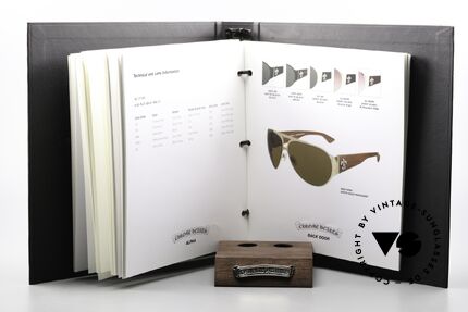 Chrome Hearts Eyewear Catalog With The Fuck You Models, the wooden CH eyewear stand is part of the offer, Made for Men and Women