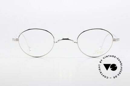 Lunor II 20 Platinum-Plated Frame Small, model 20 of old the Lunor "II" series (full rimmed metal), Made for Men and Women