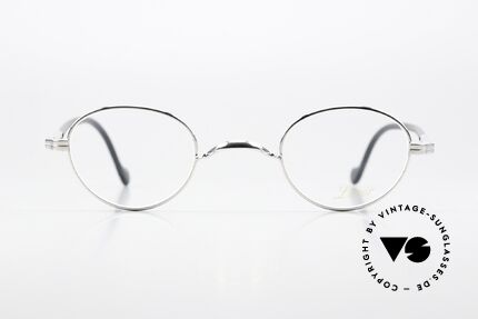 Lunor II A 20 Version With Acetate Temples, model 20 of old the Lunor "II" series (full rimmed metal), Made for Men and Women