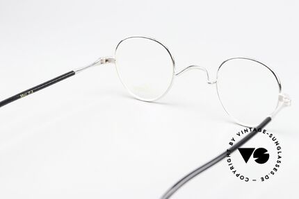 Lunor II A 15 Platinum Frame With Acetate, Size: small, Made for Men and Women