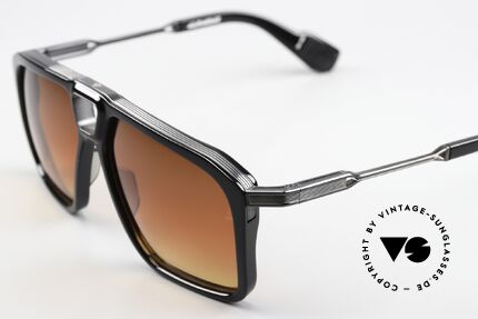 Jacques Marie Mage Savoy Inspired By Michael Caine, Tropic, CR39 tropic, Black, Limited, size 57/15, Made for Men
