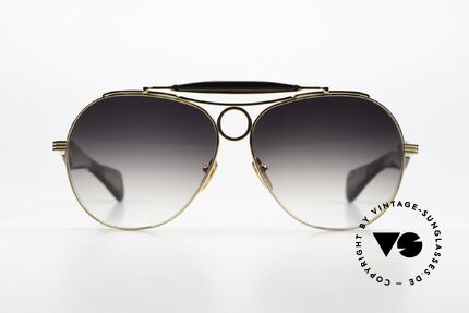 Jacques Marie Mage Aspen Aviator Shades Shooter Style, strictly limited beta titanium frame in L size 61-13, Made for Men