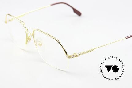 Cartier Orsay Luxury Vintage Eyeglasses, 22ct gold-plated (like all vintage CARTIER frames!), Made for Men
