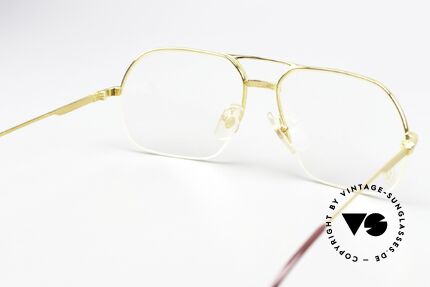 Cartier Orsay Luxury Vintage Eyeglasses, NO retro eyeglasses; an old original from app. 1995, Made for Men