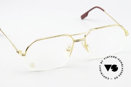 Cartier Orsay Luxury Vintage Eyeglasses, unworn, new old stock + original Cartier packaging, Made for Men