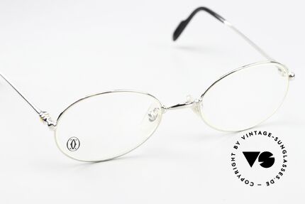Cartier Saturne - S Oval Luxury Frame Unisex, unworn rarity from 1997 with original Cartier packaging, Made for Men and Women