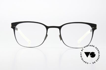 Mykita Agnes Coloring Black Gold Edges, ladies specs from the NO1 collection (made in 2018), Made for Women