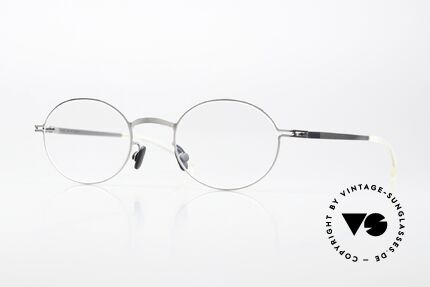 Mykita Aki Oval Frame Shiny Silver Details
