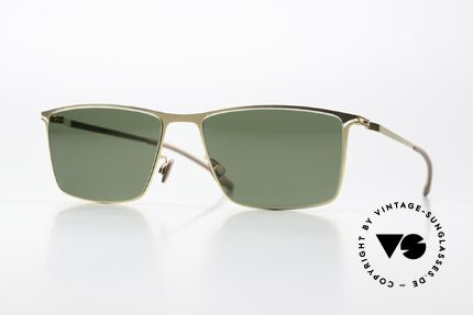Mykita Alvin Classic Sunglasses Gold Details