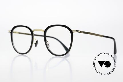 Mykita Birk Square Panto Black Gold, really timeless color code 945 = 'Glossy Gold / Black', Made for Men and Women