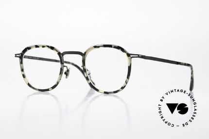 Mykita Birk Lite Frame Black / Antigua Details