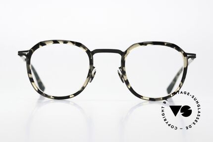 Mykita Birk Lite Frame Black / Antigua, LITE collection with additional acetate rings / inlays, Made for Men and Women