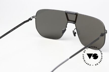 Mykita Mylon Cayenne Black Pitch Black Dark Grey, light and comfortable sunglasses from 2015, Made for Men and Women