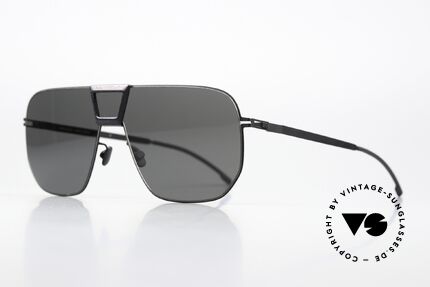 Mykita Mylon Cayenne Black Pitch Black Dark Grey, 'made in Germany' shades for connoisseurs, Made for Men and Women