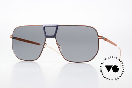 Mykita Mylon Cayenne Coral Red Navy Blue Dark Details