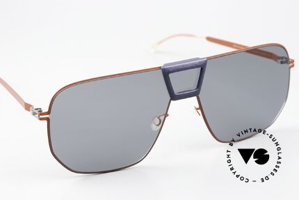 Mykita Mylon Cayenne Coral Red Navy Blue Dark, unworn model with original case by MYKITA, Made for Men and Women