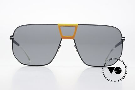 Mykita Mylon Cayenne Orange Navy Dark Blue Solid, color code 411: Orange Navy Dark Blue Solid, Made for Men and Women
