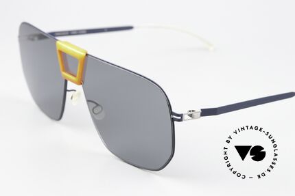 Mykita Mylon Cayenne Orange Navy Dark Blue Solid, glasses lovers know about the Mylon concept, Made for Men and Women