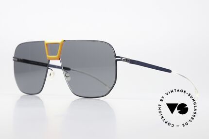 Mykita Mylon Cayenne Orange Navy Dark Blue Solid, 'made in Germany' shades for connoisseurs, Made for Men and Women