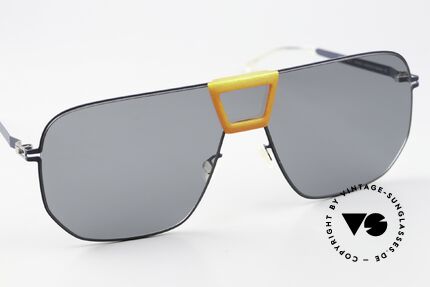 Mykita Mylon Cayenne Orange Navy Dark Blue Solid, unworn model with original case by MYKITA, Made for Men and Women