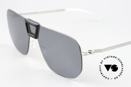 Mykita Mylon Cayenne Black Shiny Silver Flash, glasses lovers know about the Mylon concept, Made for Men and Women