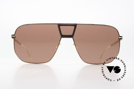 Mykita Mylon Cayenne Ebony Brown Champagne Gold, color 307 = 'Ebony Brown Champagne Gold', Made for Men and Women